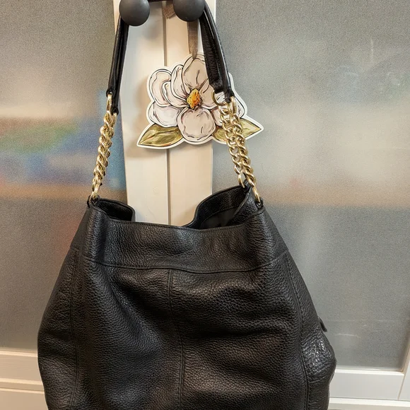 Coach Black Leather Women's Bag - Picture 2 of 7